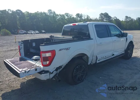 2022 Ford F-150 Lariat из США, поврежденный, VIN 1FTFW1E84NFC22607